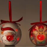Bola de Navidad con Luces LED