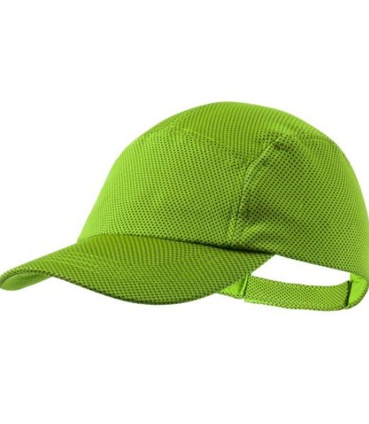 Gorra deportiva verde. Regalos de empresa