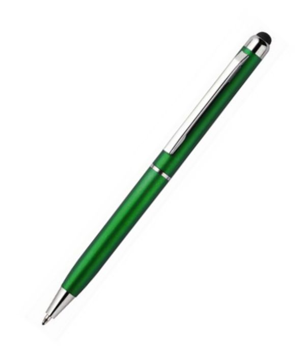 Bolígrafo SWAY, blanco, verde - Escritura - Catálogos, Merchandising -  Promocionales - Regalo de empresa - Artículos publicitarios