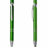 Bolígrafo Plástico Elegante Verde. Propaganda