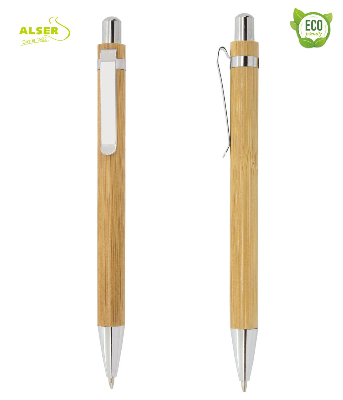 Bolígrafo de bambu