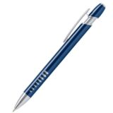 Bolígrafo Diseño Aluminio Azul Marino