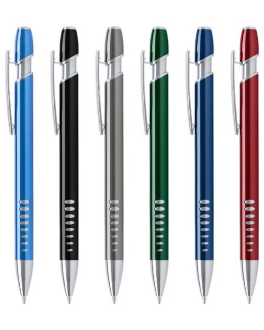 Bolígrafo Diseño Aluminio Colores