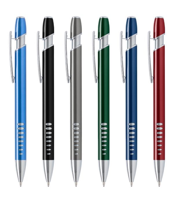Bolígrafo Diseño Aluminio Colores