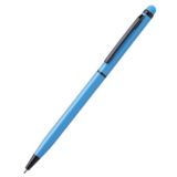 Bolígrafo Aluminio Touch Azul Claro