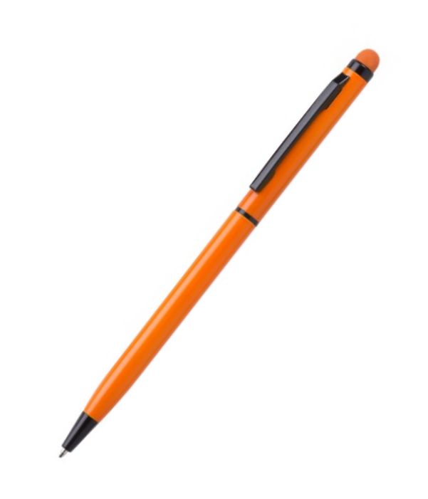 Bolígrafo Aluminio Touch Naranja