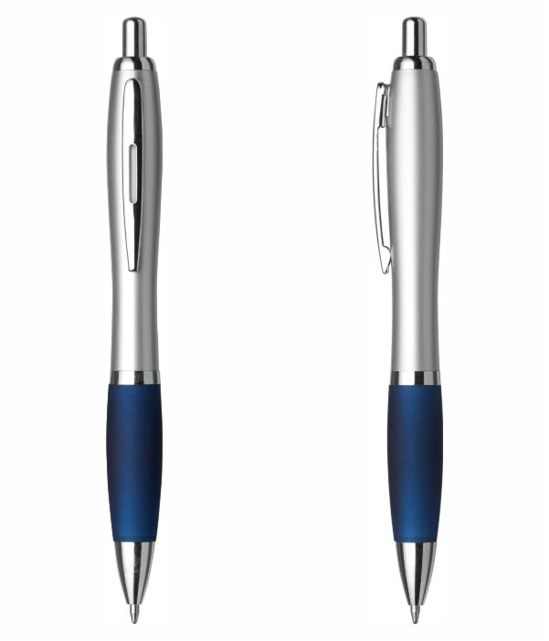 Bolígrafo Merchandising Plástico Personalizable Azul Marino. Regalos Publicitarios