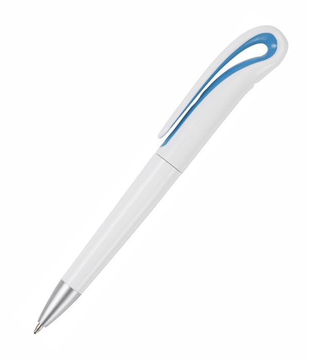 Bolígrafo Plástico Original. Azul Claro Regalos Publicitarios