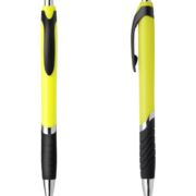 Bolígrafo Plástico Personalizable. Amarillos. Regalos Publicitarios