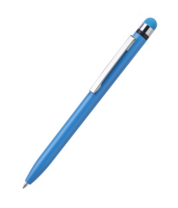 Bolígrafo Promocional Touch Azul Claro