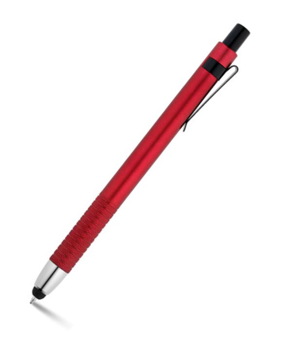 Bolígrafo Touch Promocional Rojo