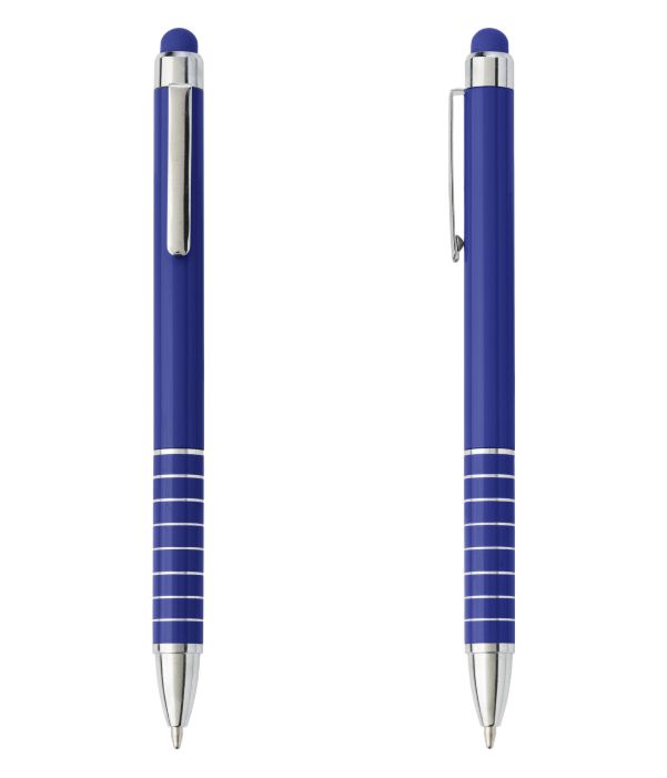 Bolígrafo Touch Publicitario Azul. Publicidad