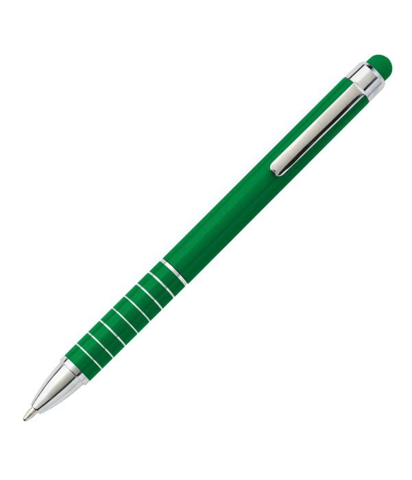 Bolígrafo Touch Publicitario Verde. Publicidad