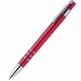 Bolígrafo de Plástico Elegante Rojo. Regalos Promocionales