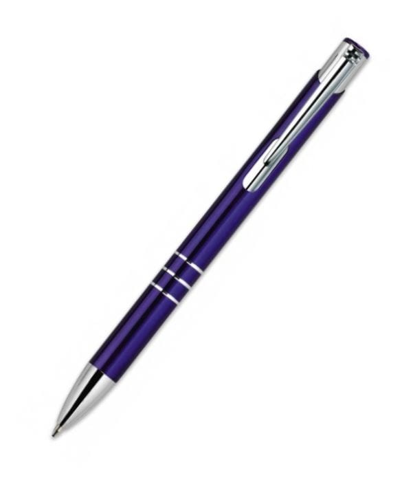 Bolígrafo Metálico Personalizado Violeta