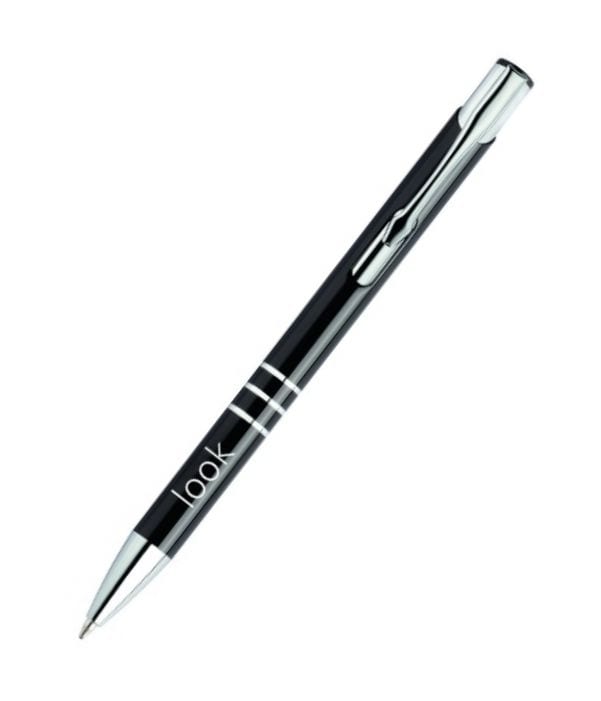Bolígrafo Metálico Personalizado Negro