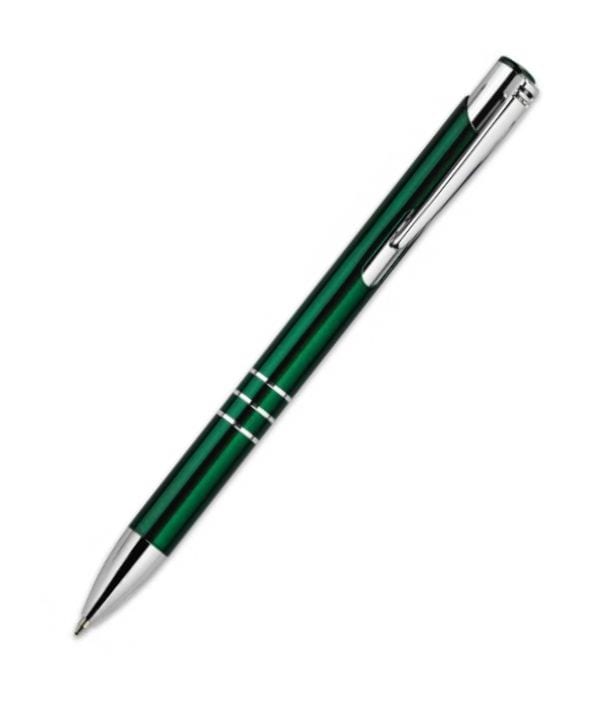 Bolígrafo Metálico Personalizado Verde