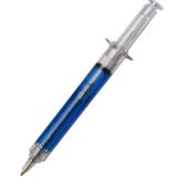 Bolígrafo Jeringuilla Personalizado Azul