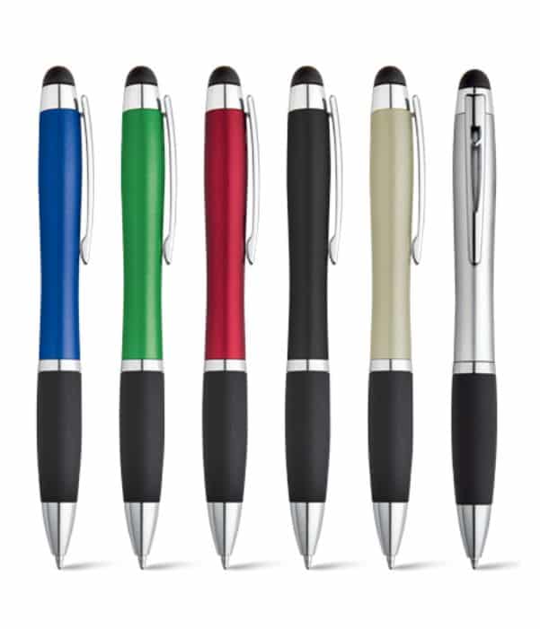 Bolígrafo Touch Led para promoción. Impactante bolígrafo para resaltar su marca sobre su competencia. Impacte con su publicidad promocional Colores