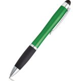 Bolígrafo Touch Led para promoción. Impactante bolígrafo para resaltar su marca sobre su competencia. Impacte con su publicidad promocional Verde