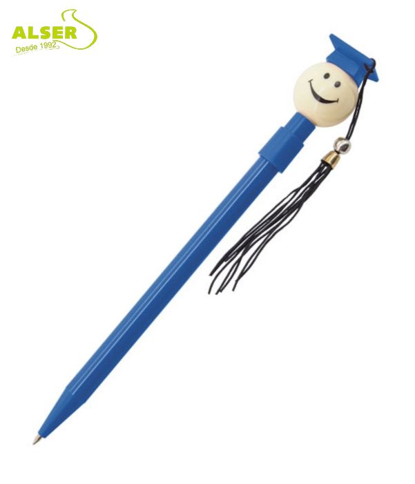 Bolígrafo para Graduados Azul. Artículos Publicitarios