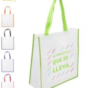 Bolsa De Super Publicitaria para merchandising. Cinco Colores