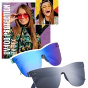 Gafas de Sol Unisex Promocionales colres Azul y Negro