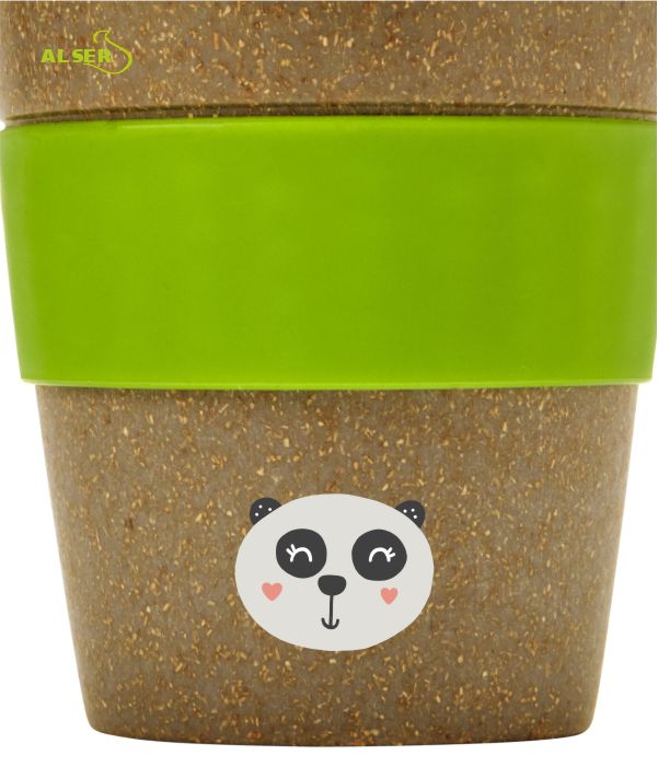Vaso bambú biodegradable