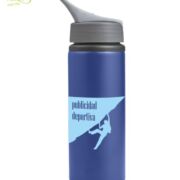 Bidón de Aluminio Personalizado. Azul