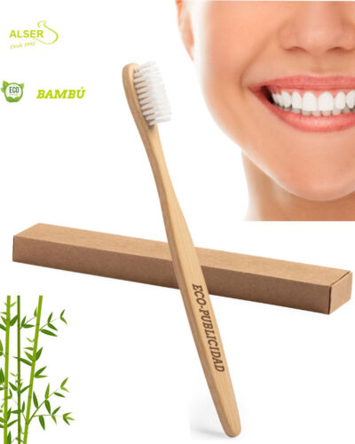 Cepillo de dientes bambu personalizado CIA
