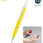 Bolígrafo spray en amarillo