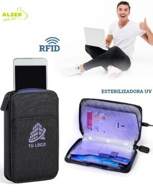 Estuche organizador esterilizador UV