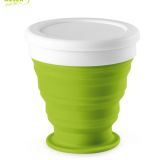 vaso plegable de silicona Verde claro