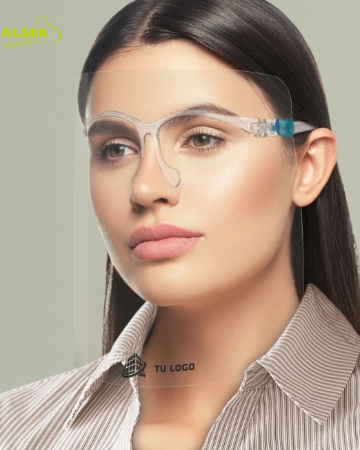 Gafas con pantalla protectora