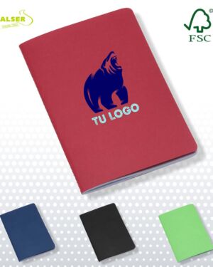 Cuaderno con hojas en blanco