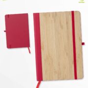 Libreta tapas bambu