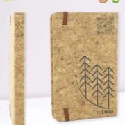Libreta A6 corcho parte de atrás