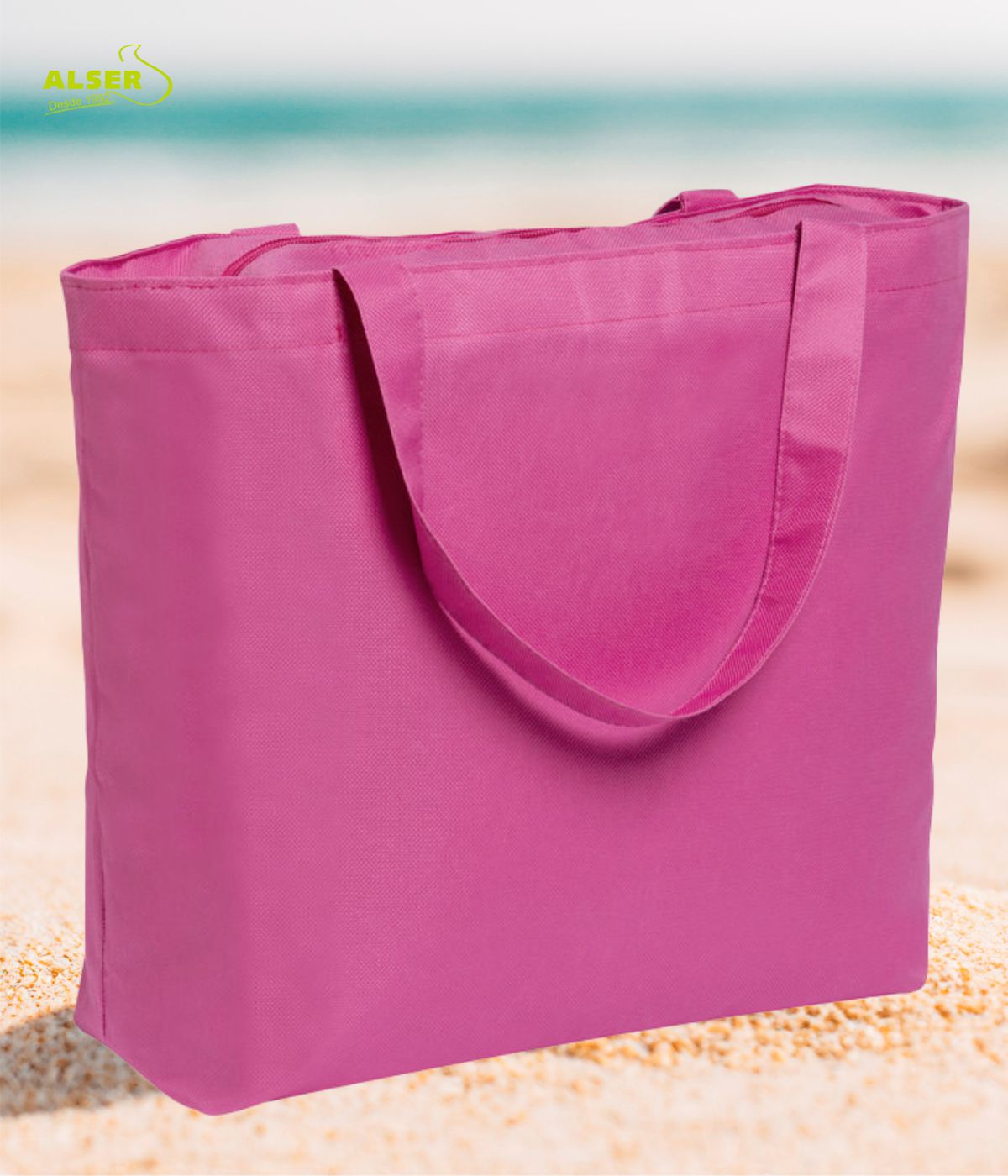 Bolsa de playa con neceser para promociones