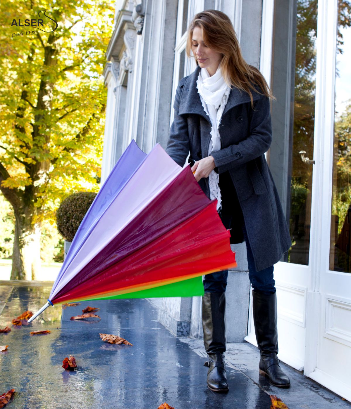 Paraguas Multicolor para empresas
