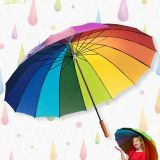 Paraguas multicolor