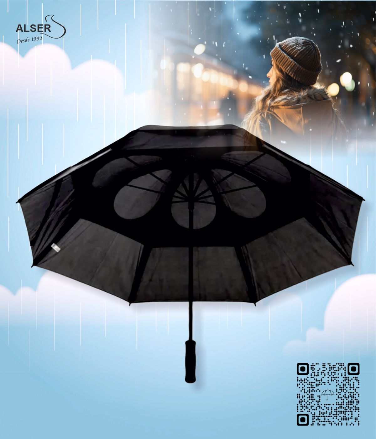 Paraguas Antiviento personalizado: Consigue el tuyo ya! ☔️