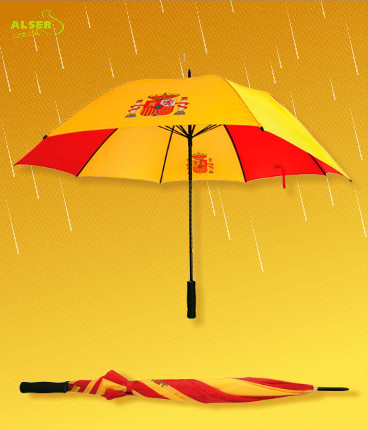 Paraguas Bandera España