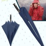 Paraguas bandolera publicitarios azul