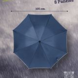 Paraguas ribete reflectante tamaño