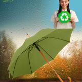 paraguas reciclado Verde
