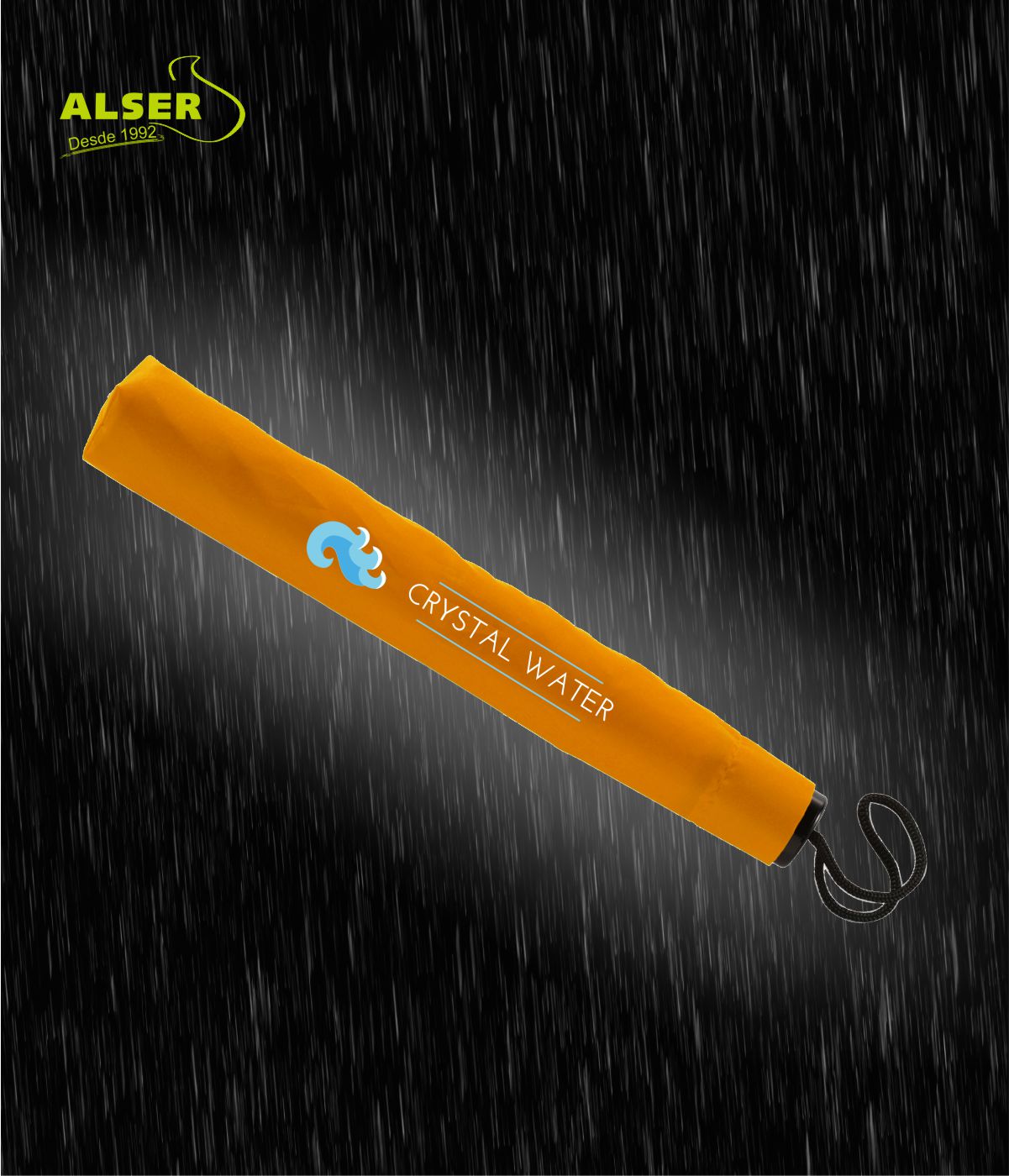 Paraguas plegable ligero personalizado funda