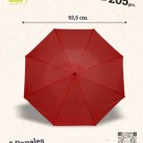 Paraguas plegable ligero tamaño