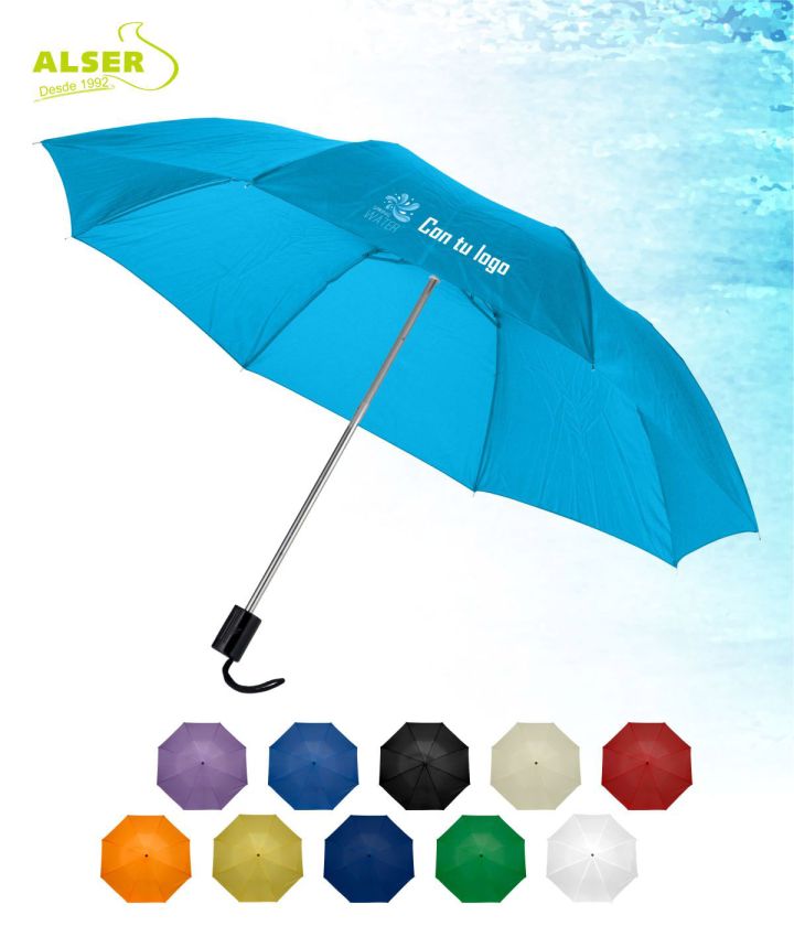 Paraguas Plegable Ligero Personalizado: ¡Siempre contigo! ☂️🌂