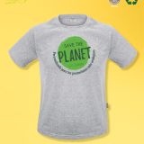 Camiseta Ecologica Gris promocional