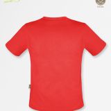 Camiseta Roja algodón espalda